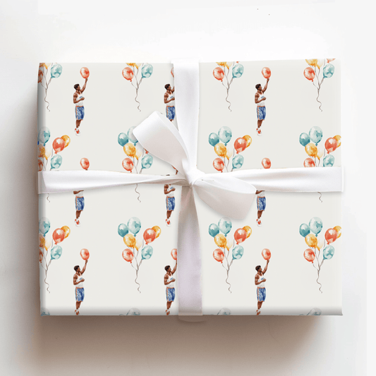 Wish Upon a Hoop - Wrapping Paper - Aspen & Arlo