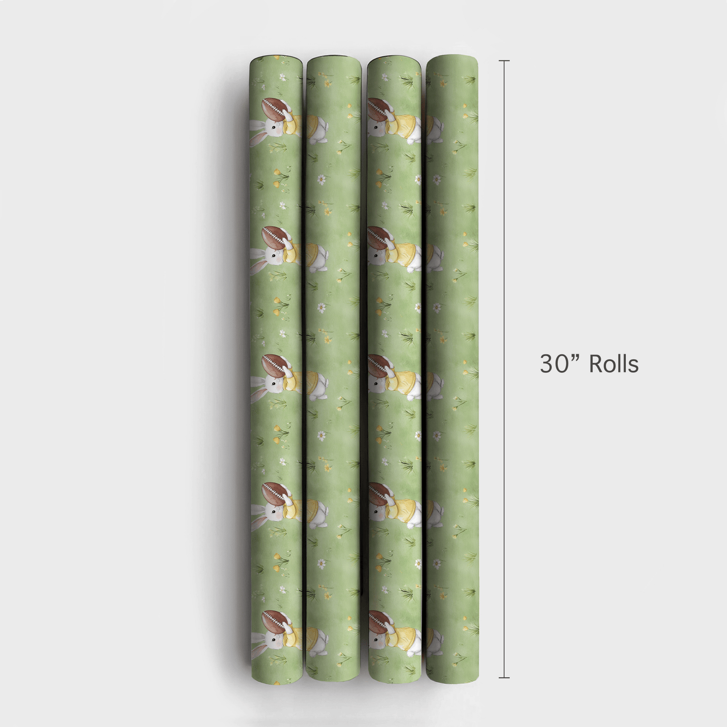 Touchdown Hare - Wrapping Paper - Aspen & Arlo