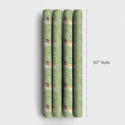 Touchdown Hare - Wrapping Paper - Aspen & Arlo