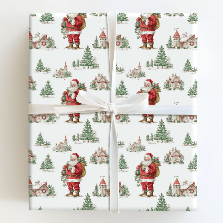 Twelve Toile Days - Wrapping Paper - Aspen & Arlo