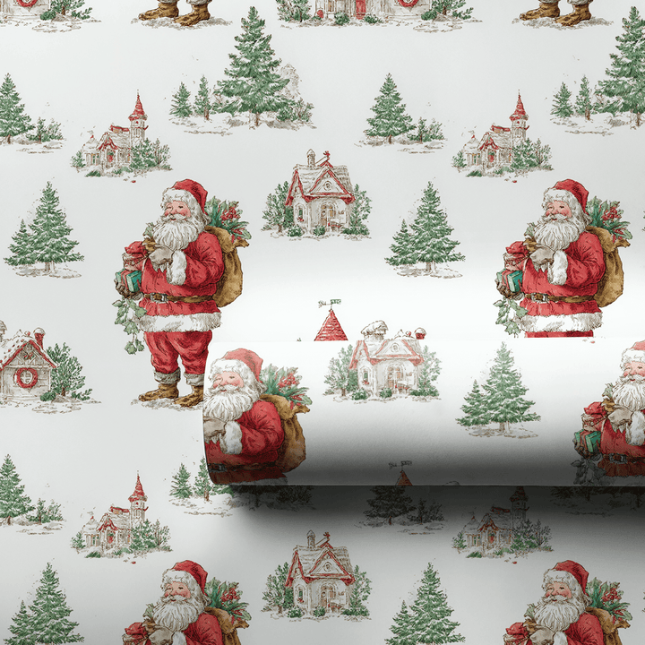 Twelve Toile Days - Wrapping Paper - Aspen & Arlo