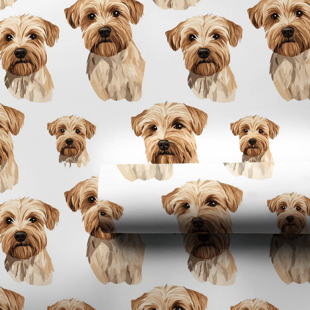 Wheaten Kiss - Wrapping Paper - Aspen & Arlo