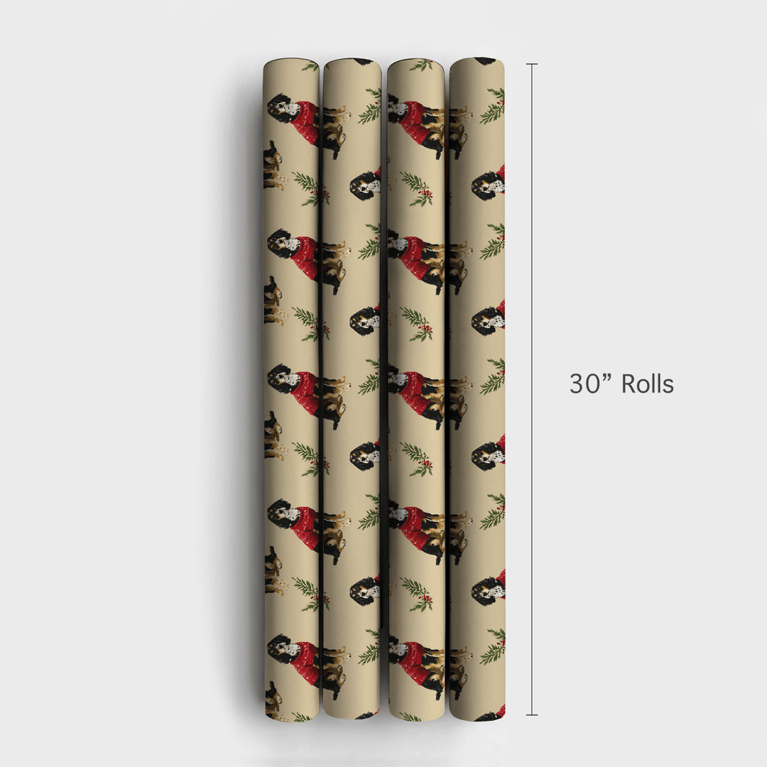 Sweaters on Setters - Wrapping Paper - Aspen & Arlo