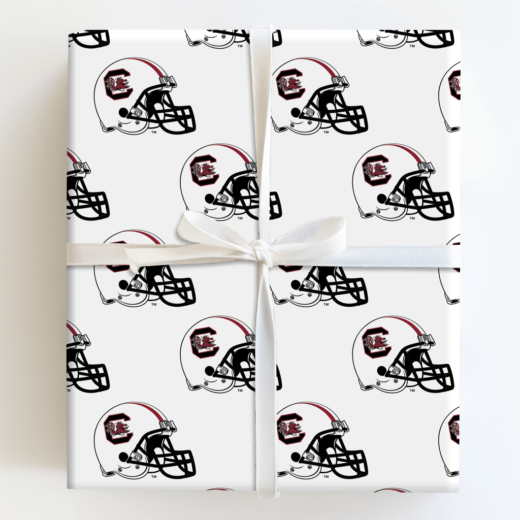 Fighting Cock Helmet - Wrapping Paper - Aspen & Arlo
