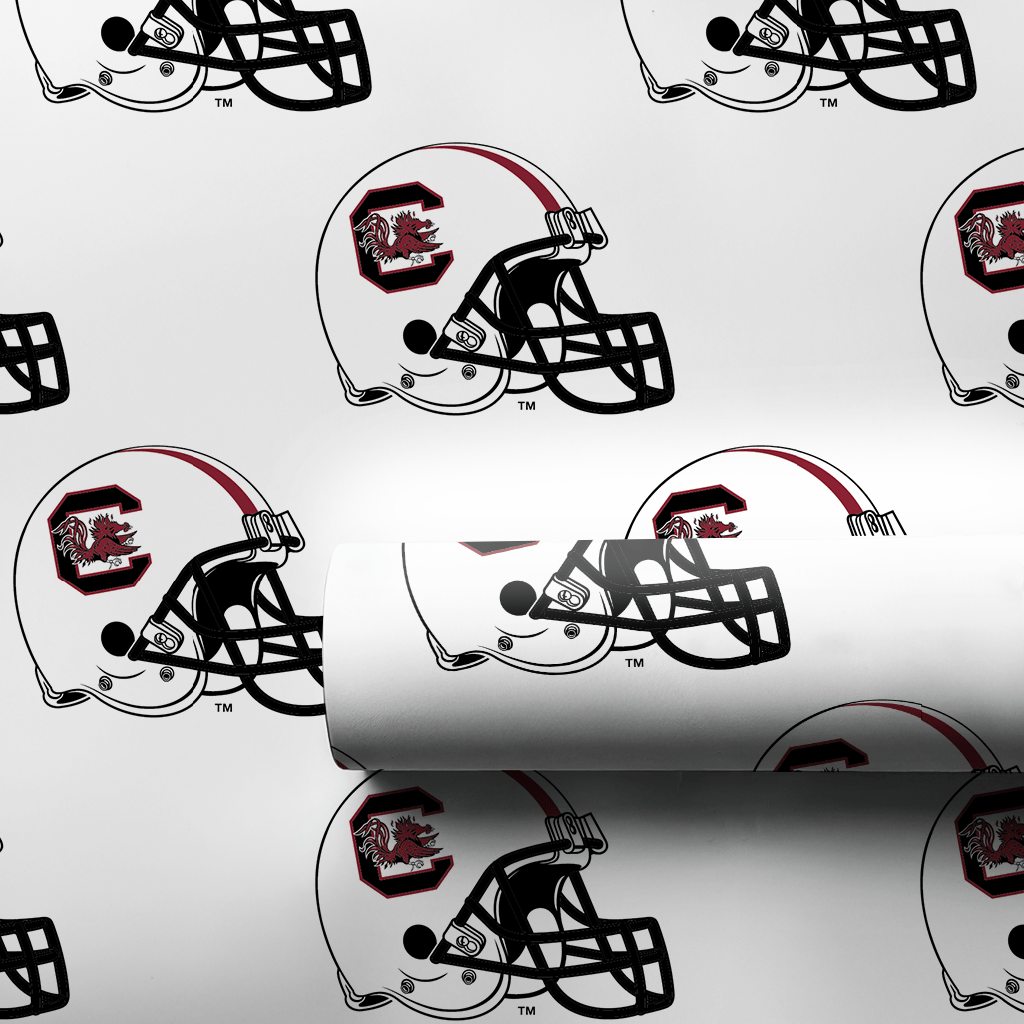 Fighting Cock Helmet - Wrapping Paper - Aspen & Arlo