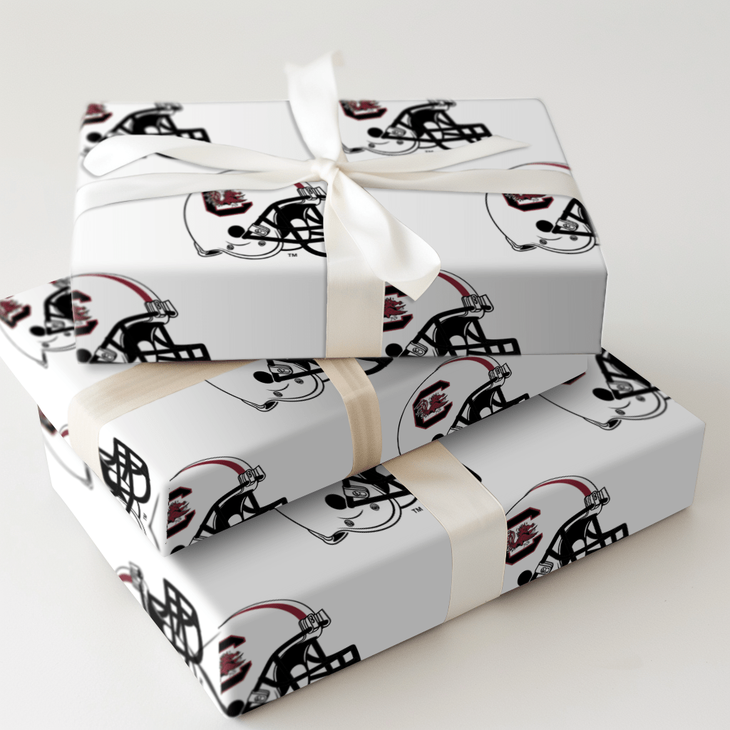 Fighting Cock Helmet - Wrapping Paper - Aspen & Arlo