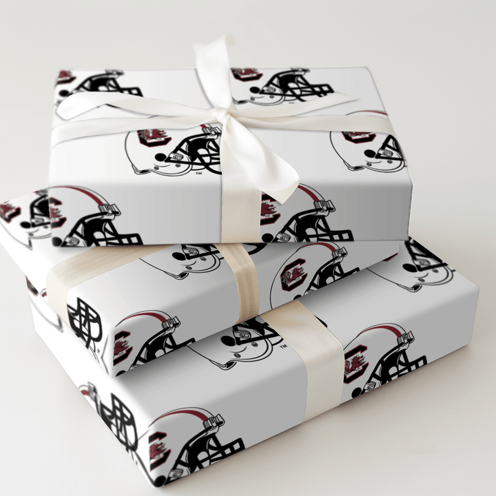 Fighting Cock Helmet - Wrapping Paper - Aspen & Arlo