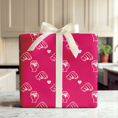 A Sign for Mom - Wrapping Paper - Aspen & Arlo