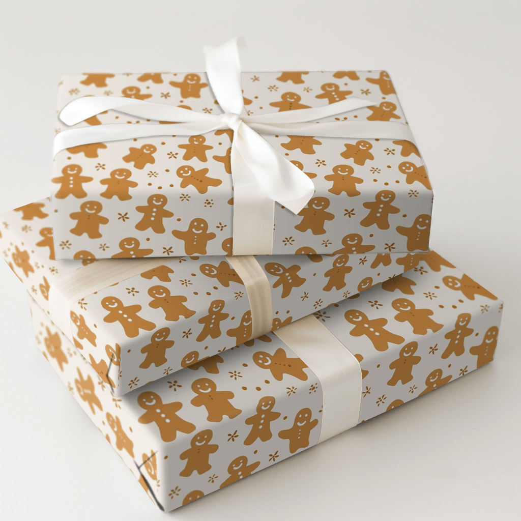 Gingerbread Delight - Wrapping Paper - Aspen & Arlo