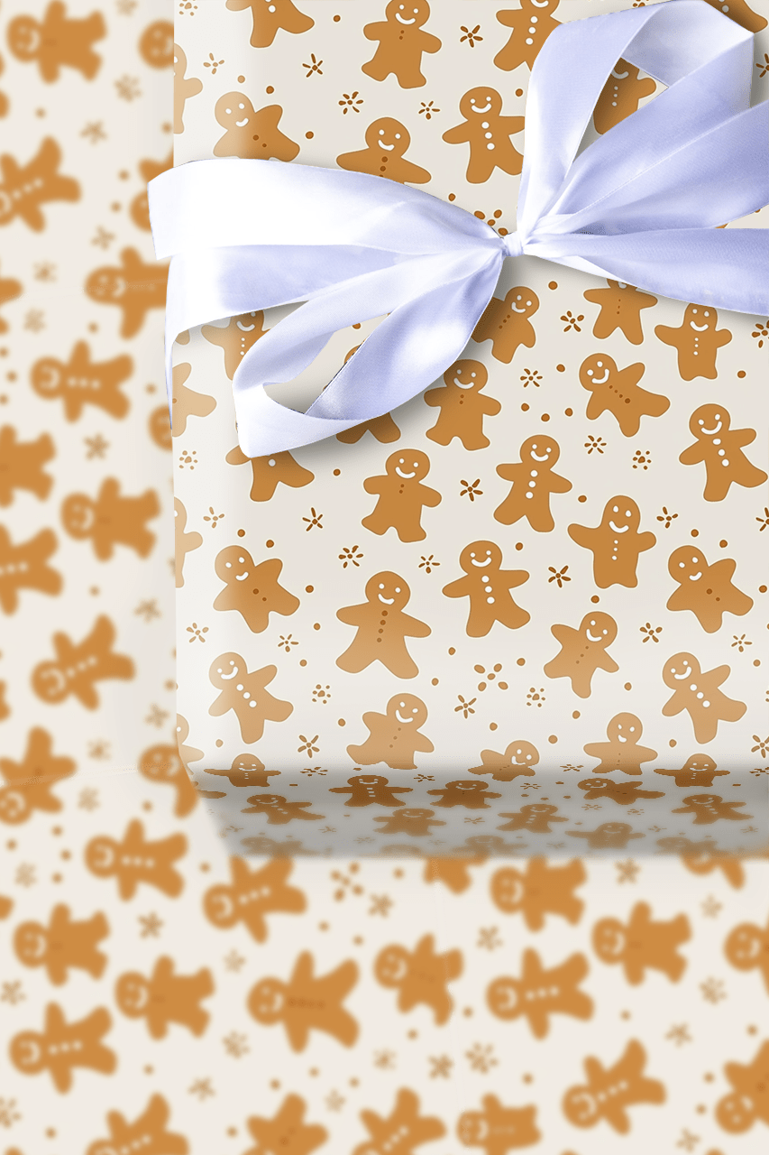 Gingerbread Delight - Wrapping Paper - Aspen & Arlo