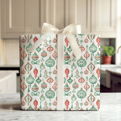 Holiday Baubles - Wrapping Paper - Aspen & Arlo