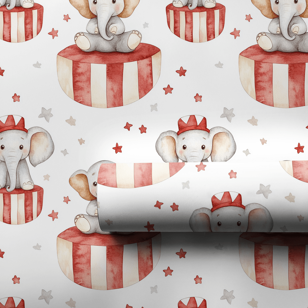 Big Top Star - Wrapping Paper - Aspen & Arlo
