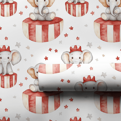 Big Top Star - Wrapping Paper - Aspen & Arlo