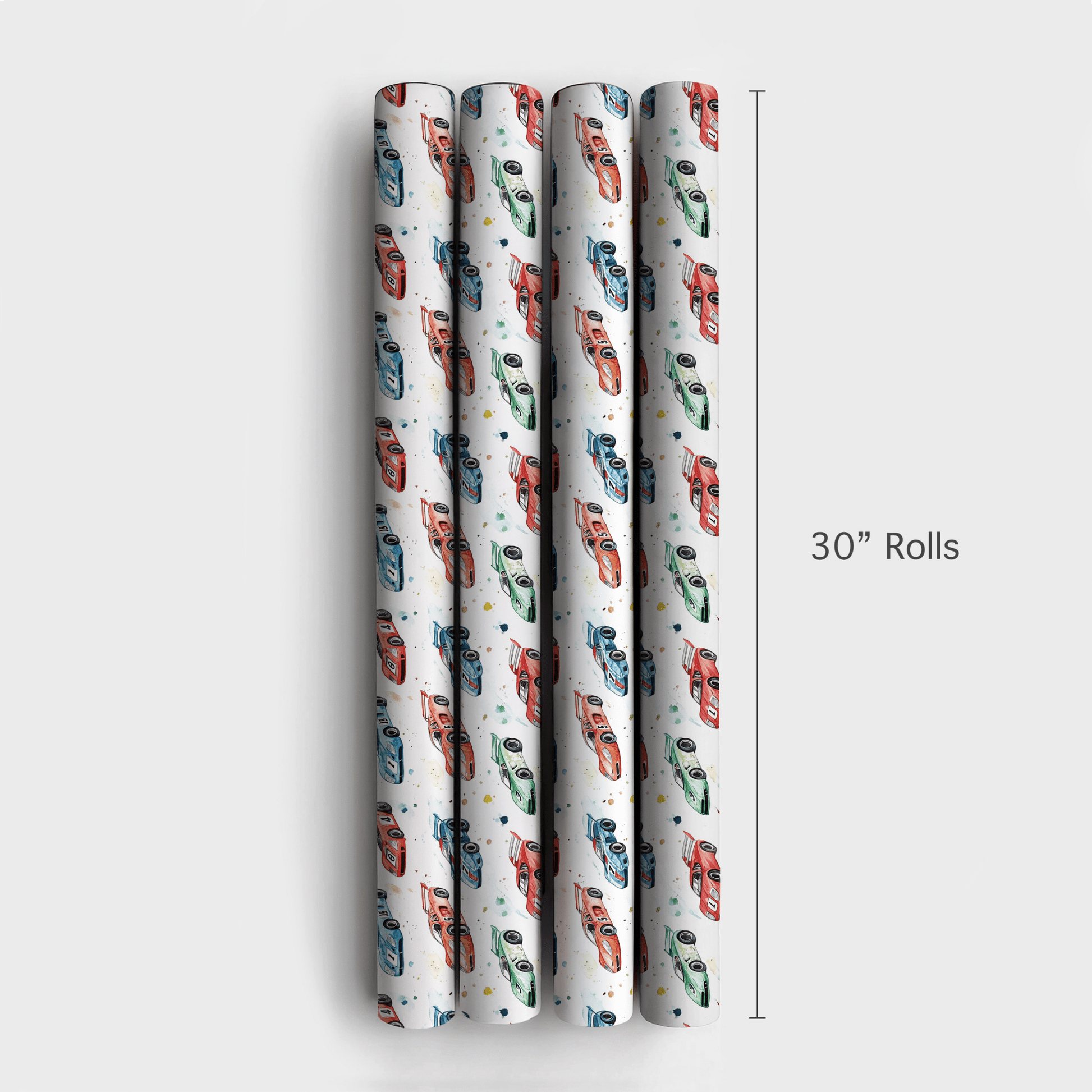 Fast Laps - Wrapping Paper - Aspen & Arlo