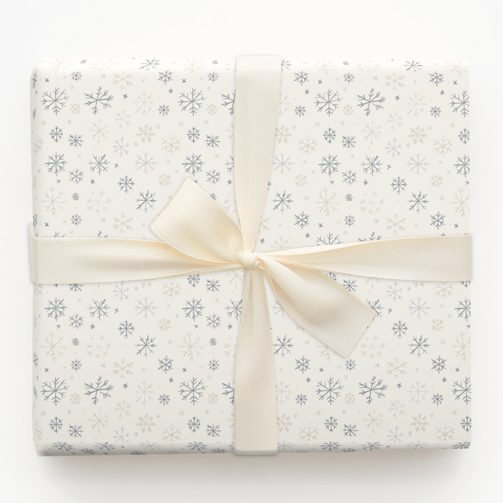 Snowflake Perfection - Wrapping Paper - Aspen & Arlo