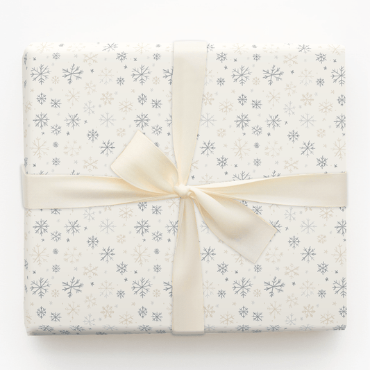 Snowflake Perfection - Wrapping Paper - Aspen & Arlo
