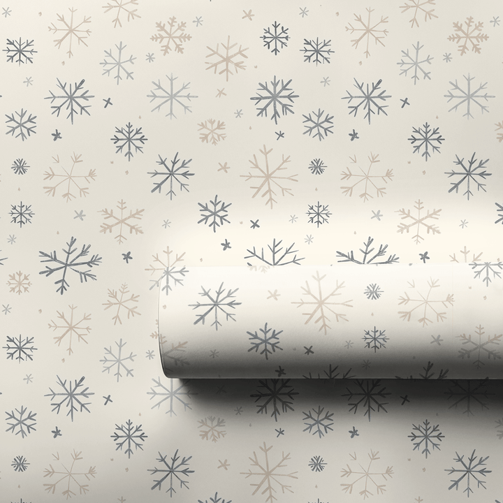 Snowflake Perfection - Wrapping Paper - Aspen & Arlo