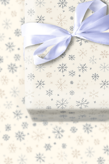 Snowflake Perfection - Wrapping Paper - Aspen & Arlo