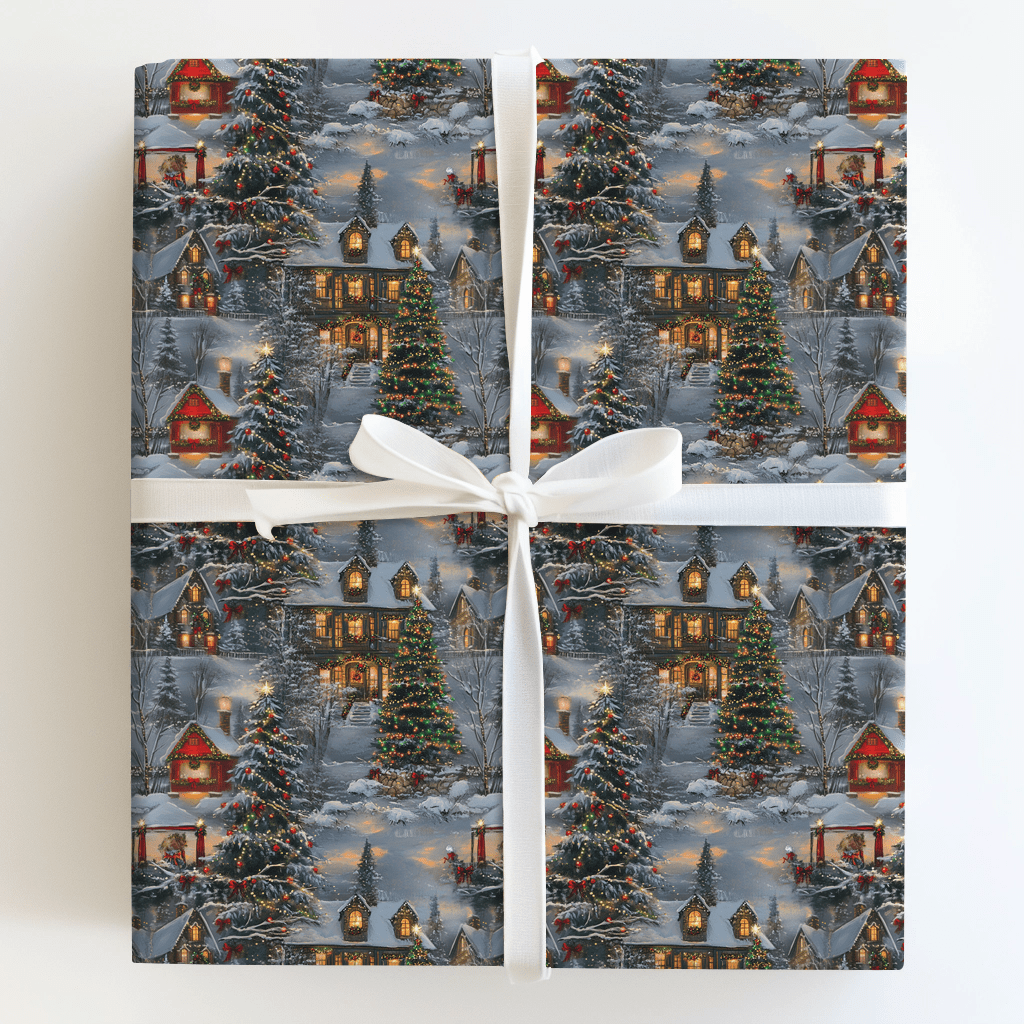 Twinkling Traditions - Wrapping Paper - Aspen & Arlo