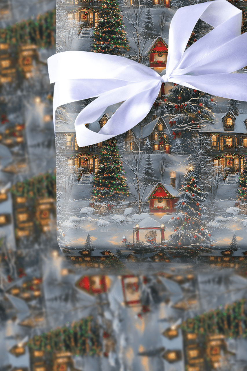 Twinkling Traditions - Wrapping Paper - Aspen & Arlo