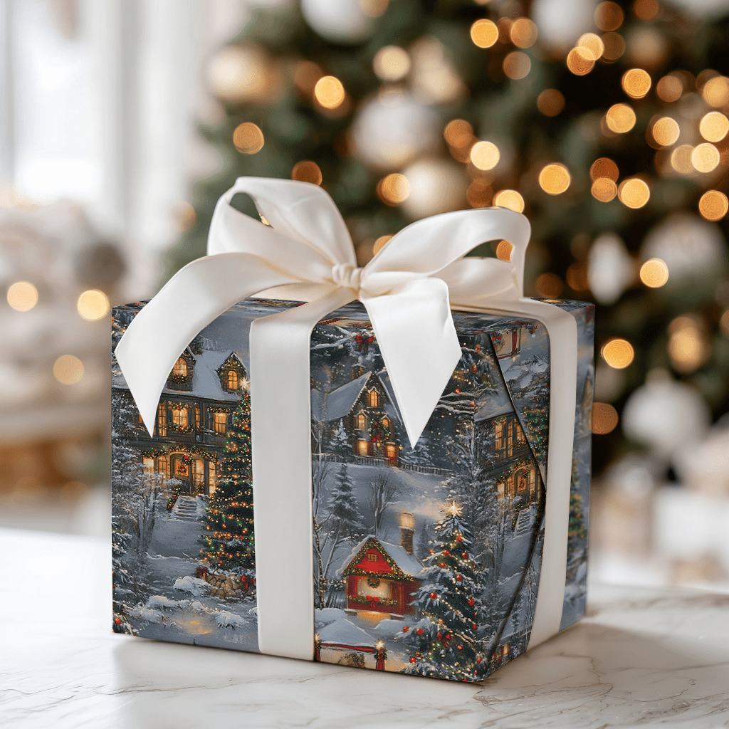 Twinkling Traditions - Wrapping Paper - Aspen & Arlo