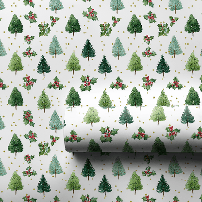 Everett Evergreen - Wrapping Paper - Aspen & Arlo