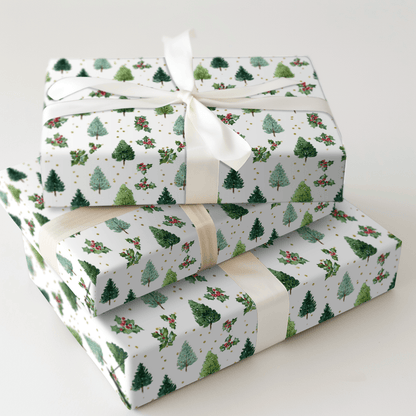 Everett Evergreen - Wrapping Paper - Aspen & Arlo
