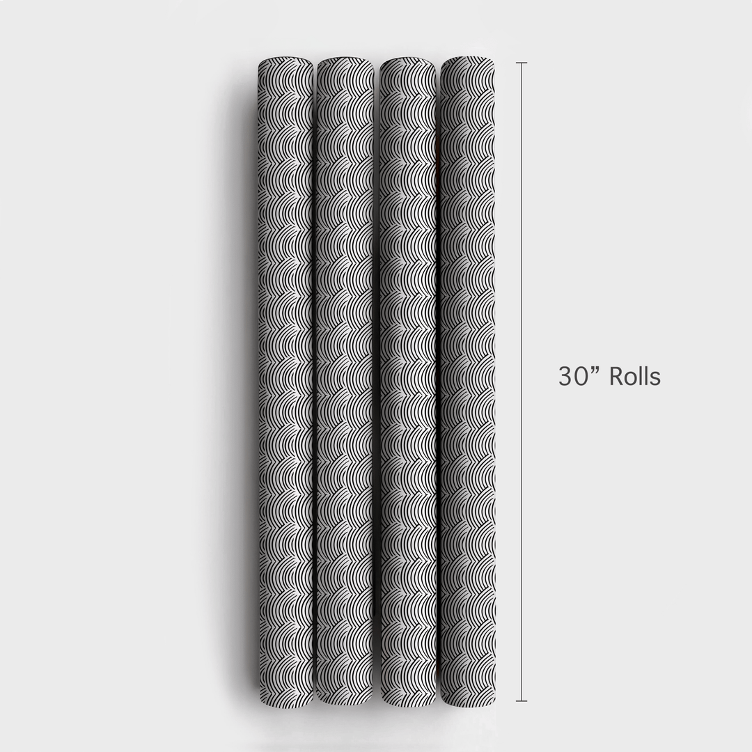 A - Round the World - Wrapping Paper - Aspen & Arlo