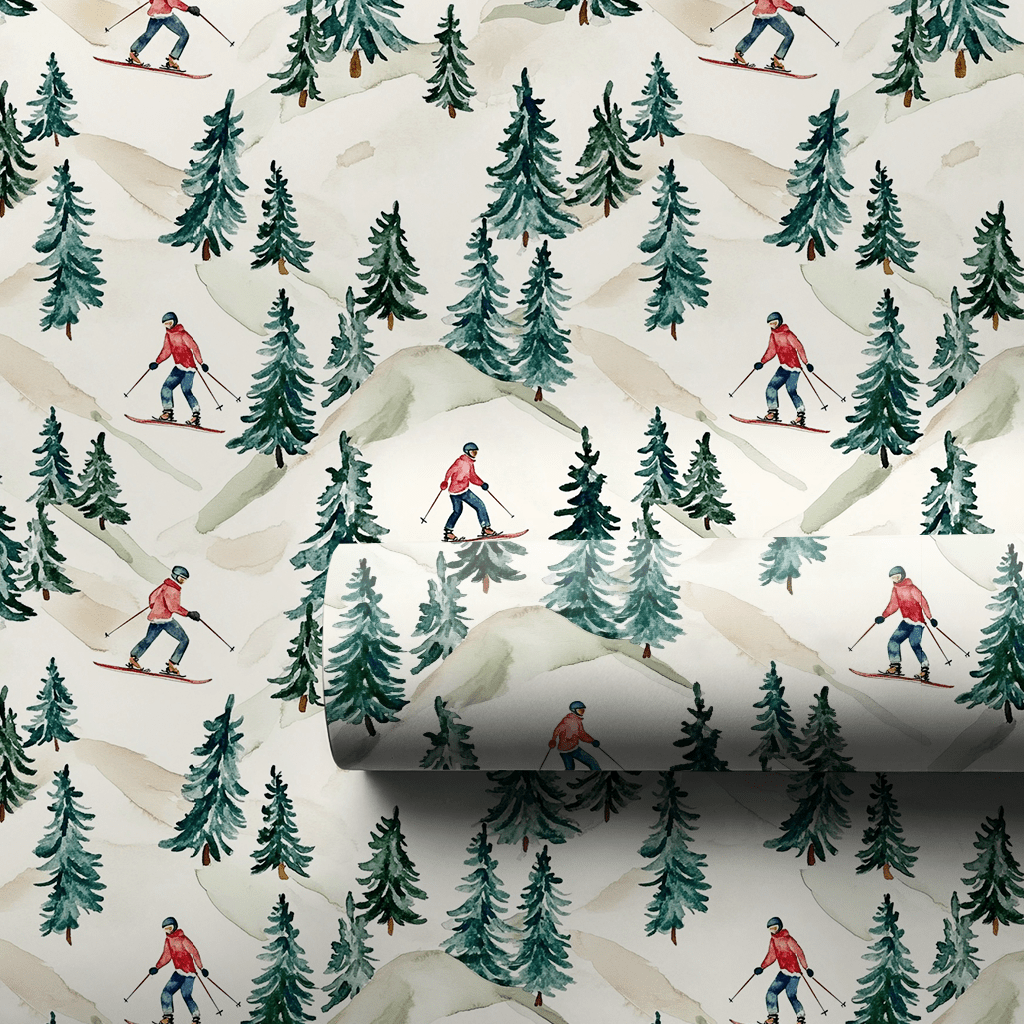 Snow Way - Wrapping Paper - Aspen & Arlo