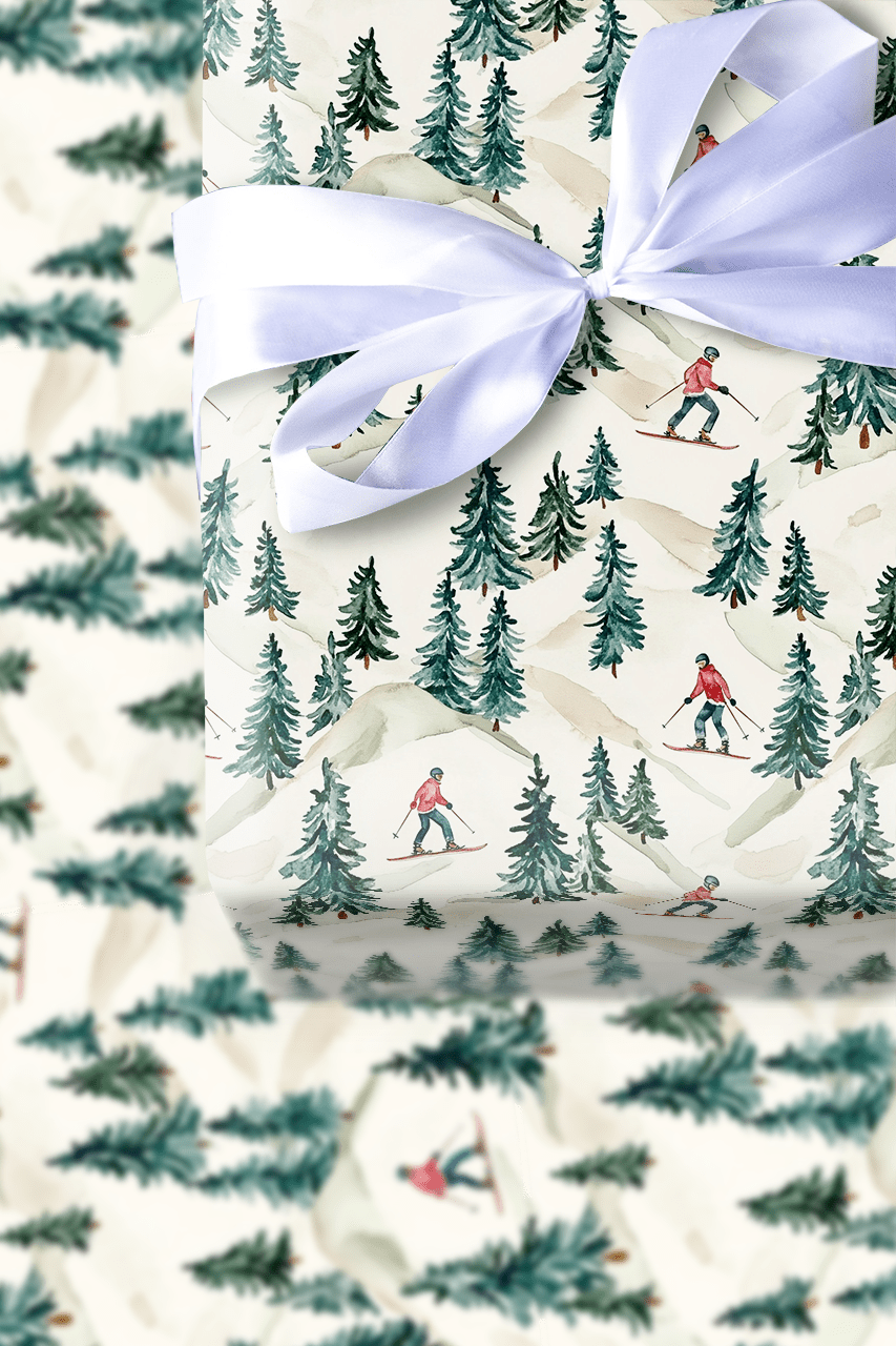 Snow Way - Wrapping Paper - Aspen & Arlo