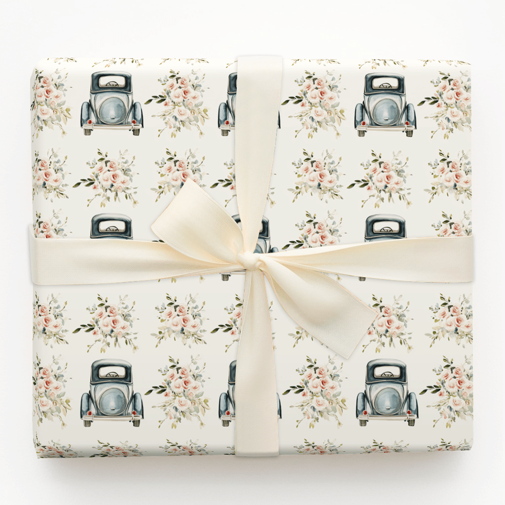 The Getaway Car - Wrapping Paper - Aspen & Arlo