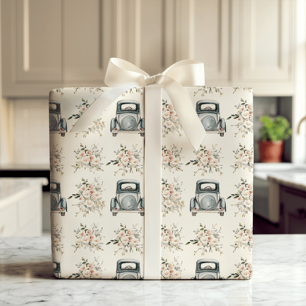 The Getaway Car - Wrapping Paper - Aspen & Arlo