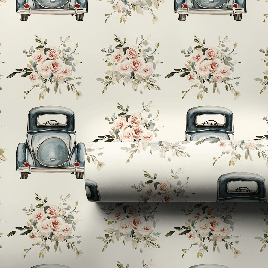 The Getaway Car - Wrapping Paper - Aspen & Arlo