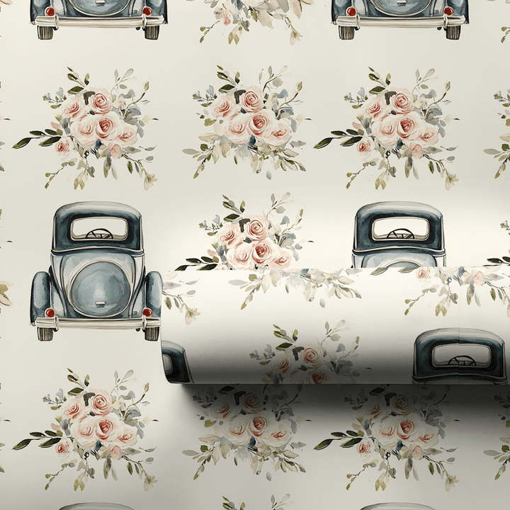 The Getaway Car - Wrapping Paper - Aspen & Arlo