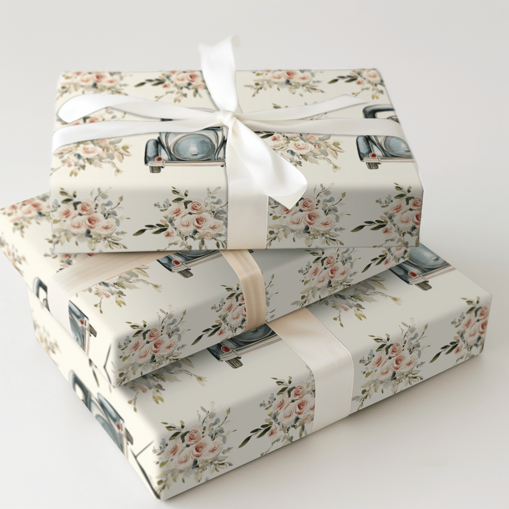 The Getaway Car - Wrapping Paper - Aspen & Arlo