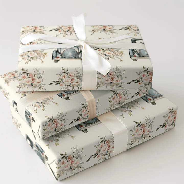 The Getaway Car - Wrapping Paper - Aspen & Arlo