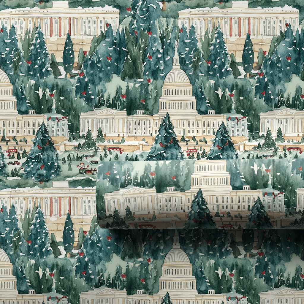 Bells On the Hill - Wrapping Paper - Aspen & Arlo