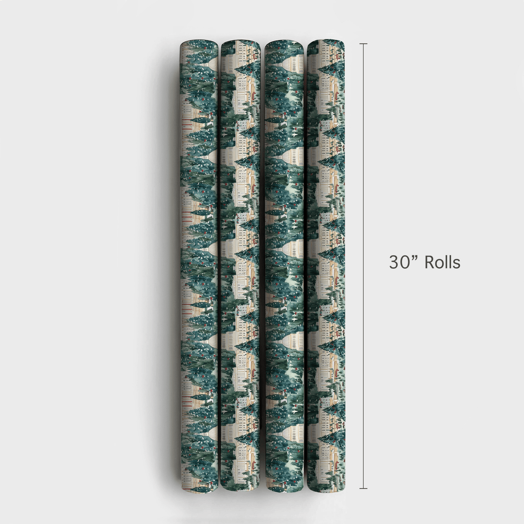 Bells On the Hill - Wrapping Paper - Aspen & Arlo