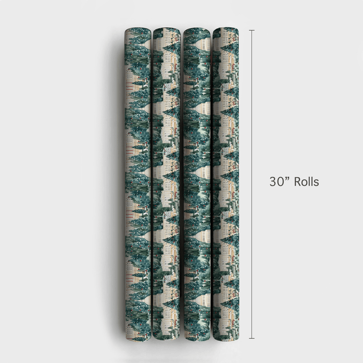 Bells On the Hill - Wrapping Paper - Aspen & Arlo