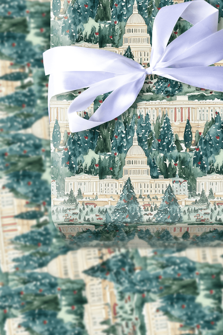 Bells On the Hill - Wrapping Paper - Aspen & Arlo