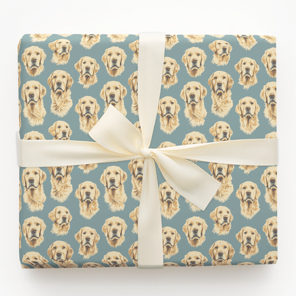 Paws Play Repeat - Wrapping Paper - Aspen & Arlo