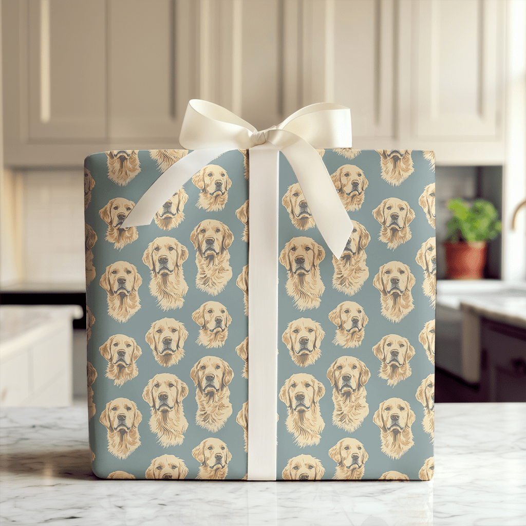 Paws Play Repeat - Wrapping Paper - Aspen & Arlo