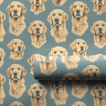 Paws Play Repeat - Wrapping Paper - Aspen & Arlo