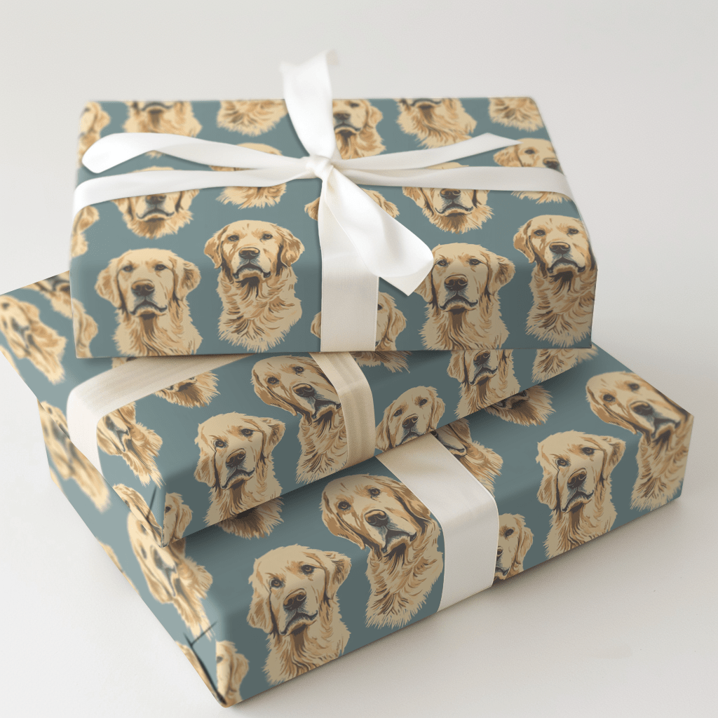 Paws Play Repeat - Wrapping Paper - Aspen & Arlo