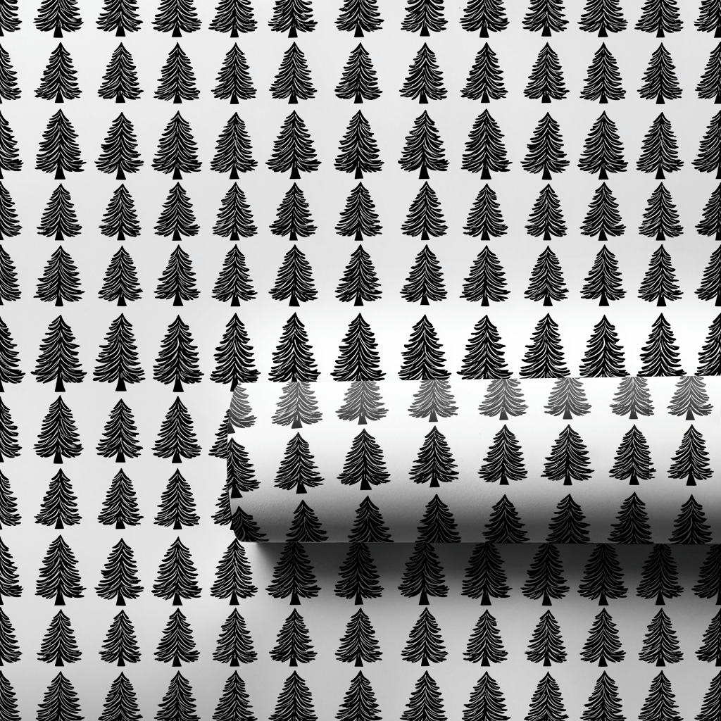 Frosty Night Bite - Wrapping Paper - Aspen & Arlo