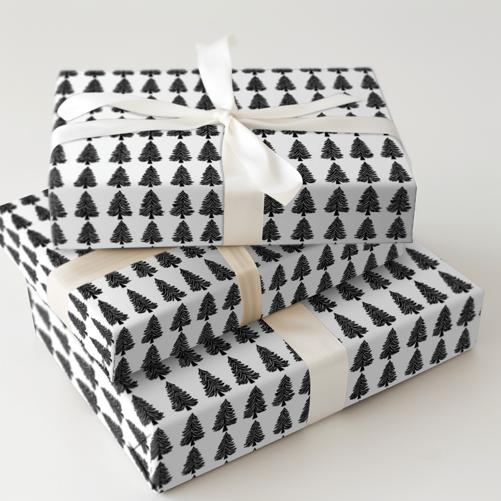 Frosty Night Bite - Wrapping Paper - Aspen & Arlo