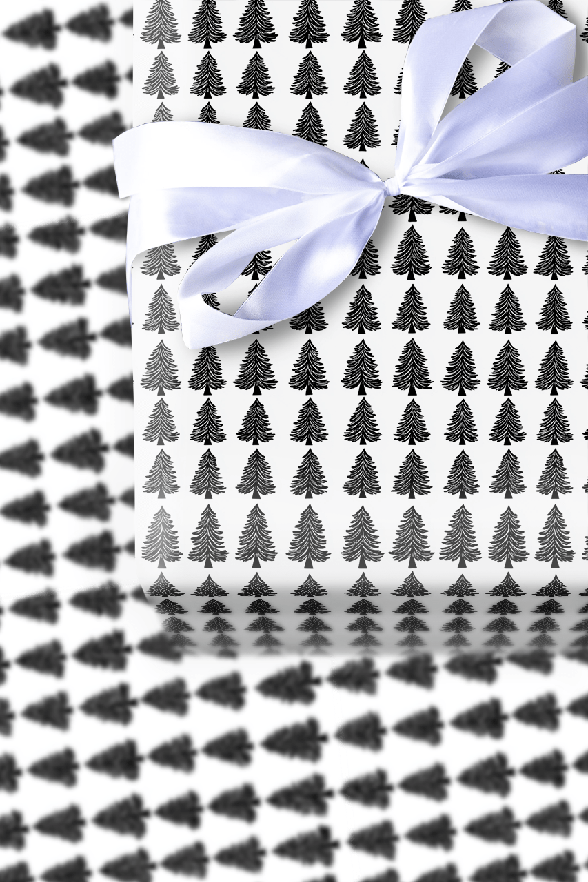 Frosty Night Bite - Wrapping Paper - Aspen & Arlo