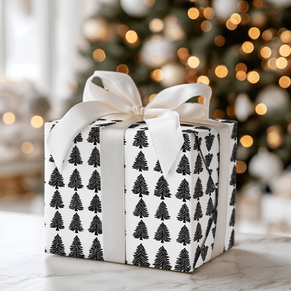 Frosty Night Bite - Wrapping Paper - Aspen & Arlo