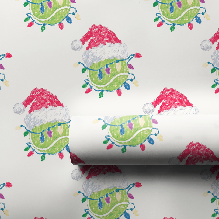 Santa Tennis Ball
