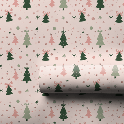 Bowtie Trees - Wrapping Paper - Aspen & Arlo